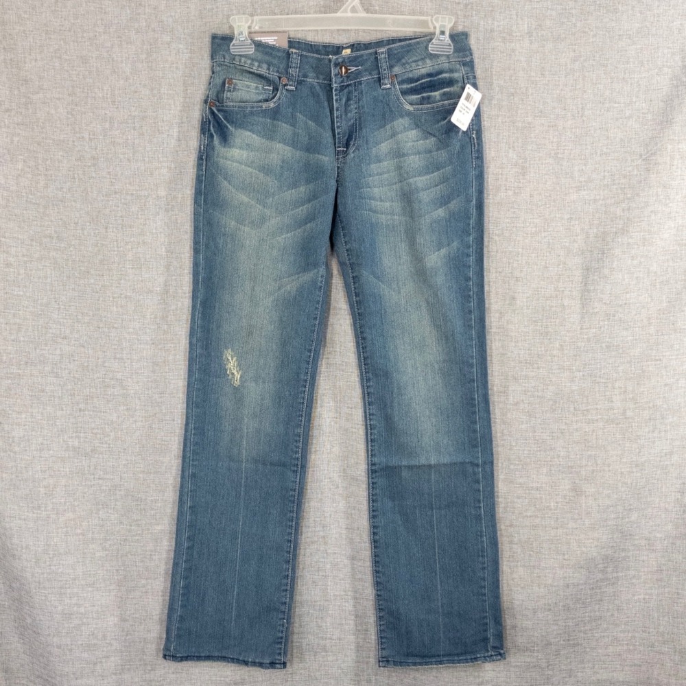 NEW 7 For All Mankind Standard Straight Leg Jeans Women's 30 Blue NWT $225